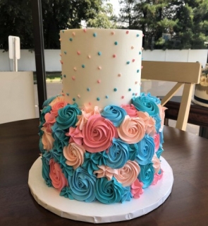 Floral Tier Cake