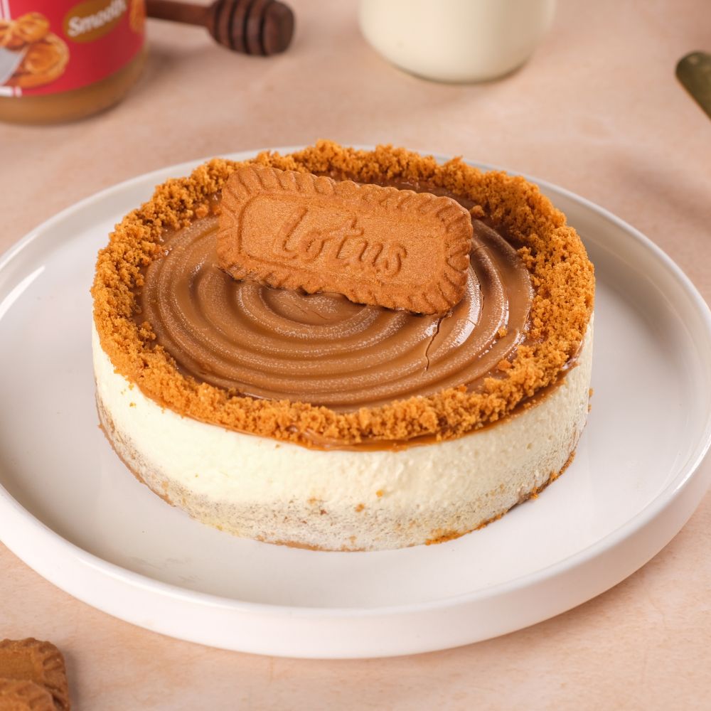 Lotus Biscoff Baked Cheesecake [500 g]